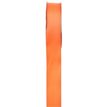 Satin ribbon 6mm Orange (25m)