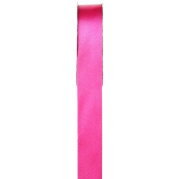 Satin ribbon 25mm Fuchsia (25m)