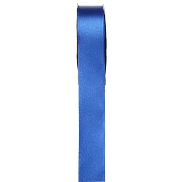 Blue satin ribbon 6mm