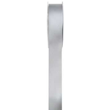 Satin ribbon - Grey (25m)