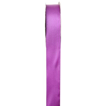 15mm Satin Ribbon - Purple (25m)
