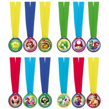 Médailles d'Or - Super Mario Bross (12pcs)