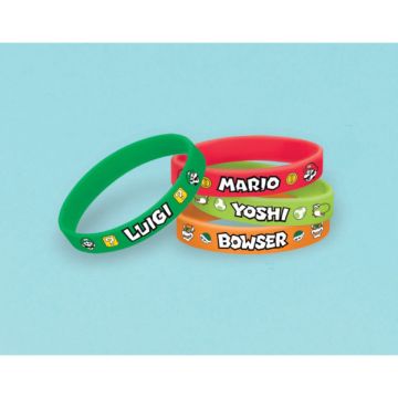 Bracelets Super Mario Bross (6pcs)