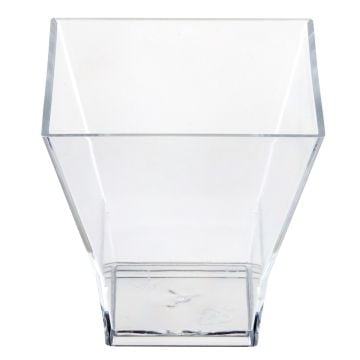 Quadratisches Glas 180ml