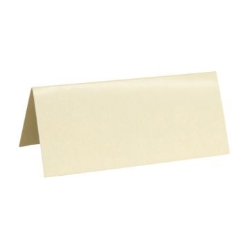 Marques-places rectangles (10pcs) - Ivoire