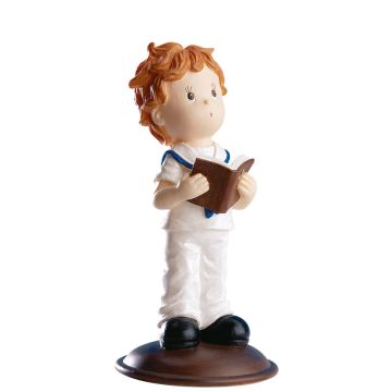 Communion figurine - Boy with Bible (13.5cm)