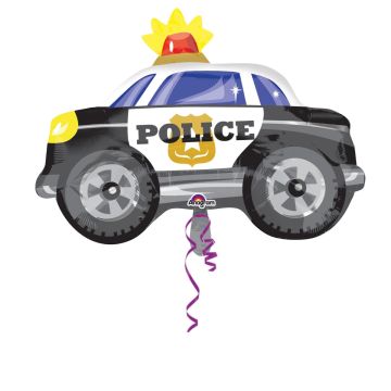 Alu-Ballon - Polizeiauto 