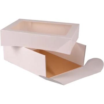 Schachtel mit Fenster und Tablett 36.5cm x 27.9cm