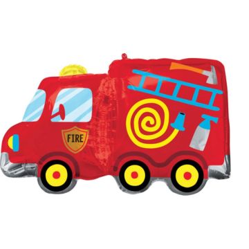 Ballon Alu - Camion de Pompier