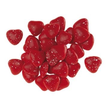 Coeurs Fourrés au chocolat rouge (250g)