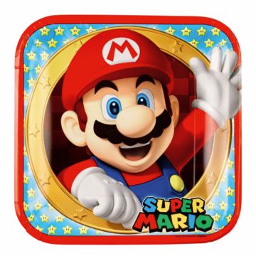 Assiettes - Super Mario Bros (8pcs)