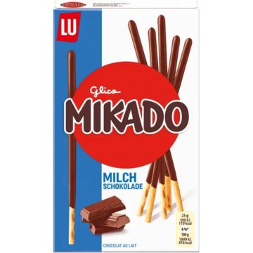 Mikado mit Milchschokolade