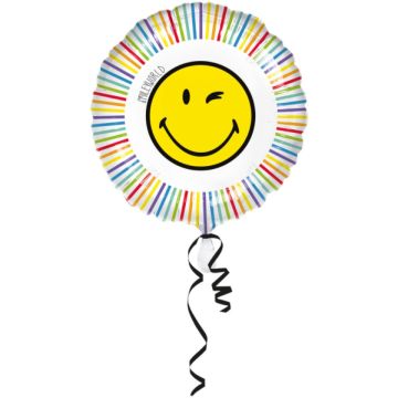 Ballon alu - Smiley