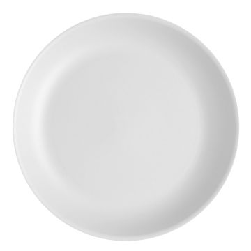 Assiettes Minérales 20cm - Blanc