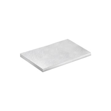 Rechteckiges Tablett - Silber 20x30cm