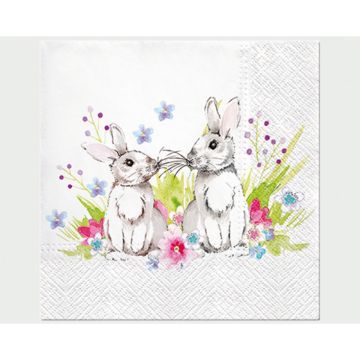 Handtücher - Kaninchen auf der Weide