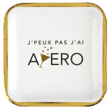 Assiettes - Apéro (10pcs)