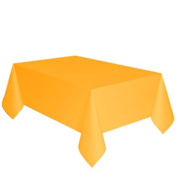 Gelbe Papiertischdecke 137 x 274 cm