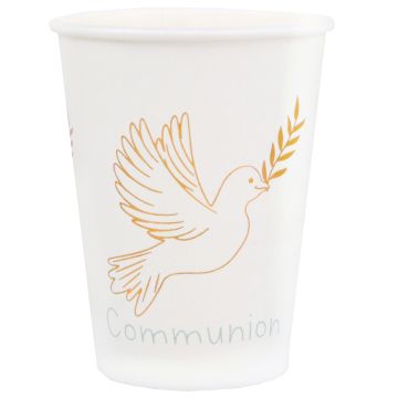 Communion Cups Dove (10pcs)