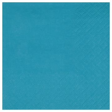 Airlaid Cocktail Towels - Aqua
