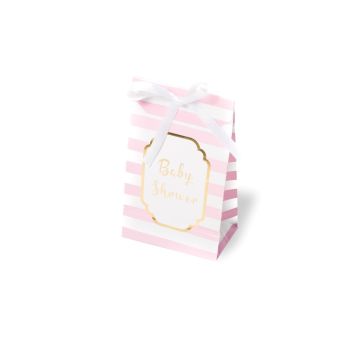 Baby Shower Pouches Pink (10pcs)