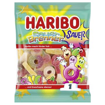 Sachet Haribo - Mix de bonbons acides 160g