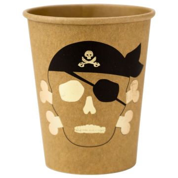 Pirate cups (8pcs)