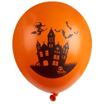Latex balloons - Haunted House (6pcs)