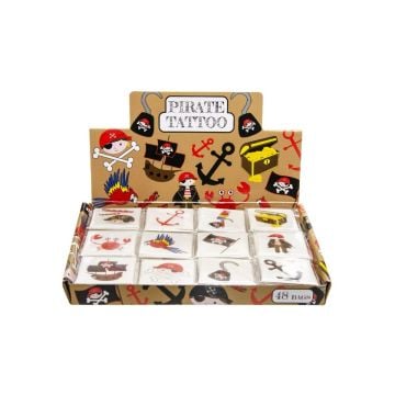 Tatouages Pirates (12pcs)