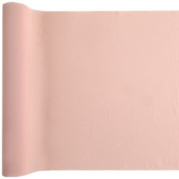 Crepe table runner - Pink