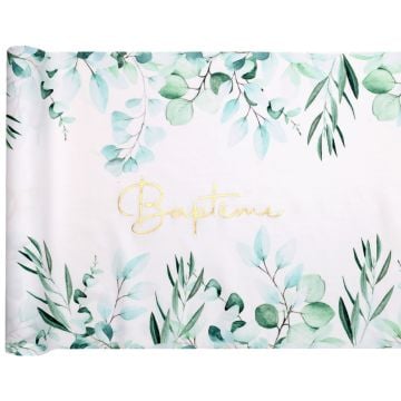 Chemin de table végétal Baptême (3m)