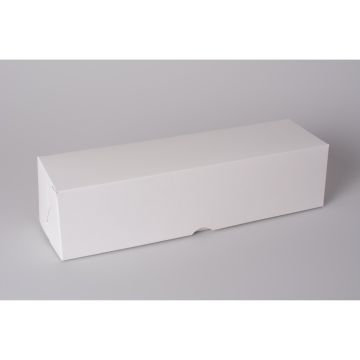 Box für weiße Holzscheite L 40 x B 11.5 x H 10 cm
