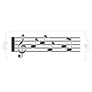 Pochoir - Partition Musicale (30cm)