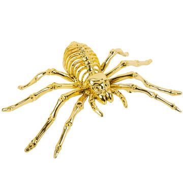 Golden spider 12.5 x 20.5cm
