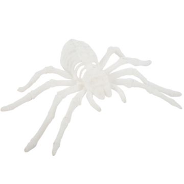 Araignée velours blanche 12.5 x 20.5cm