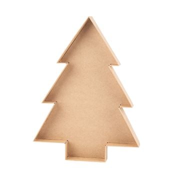 Plateau en carton - Sapin 40cm