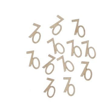 Décorations 70 in bois