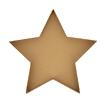 Plateau en carton - Etoile 40cm