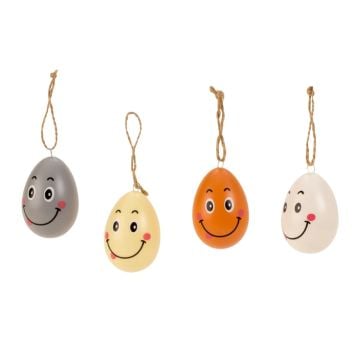 Oeufs de Pâques avec Smiley (12pcs)