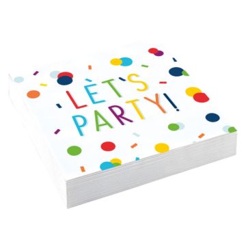 Serviettes Let's Party (20pcs)