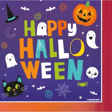 Serviettes - Happy Halloween (16pcs)