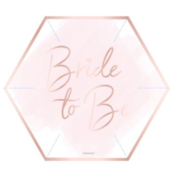 Assiettes - Bride To  Be (8pcs)