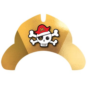 Chapeaux - Pirate (8 pièces)