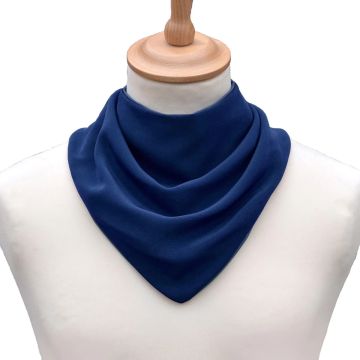 Bavette foulard - Bleu marine