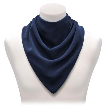 Bavette grand foulard - Bleu Marine