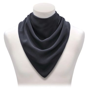 Bavette grand foulard - Noir