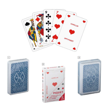 Jeu de carte OPTI - Jass Piquet