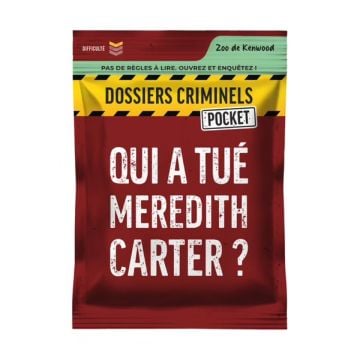 Dossiers Criminels Pocket - #1 Qui a tué Meredith Carter (FR)