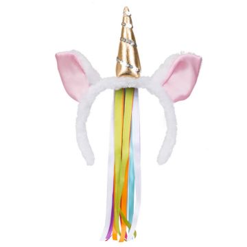 Unicorn ribbon headband
