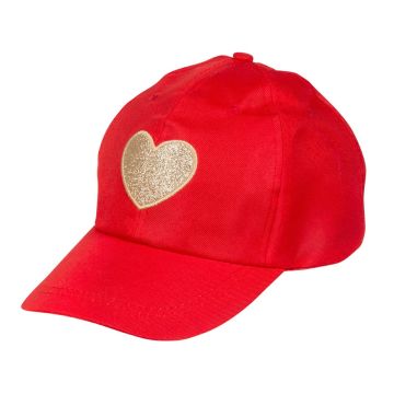 Casquette Rouge Lovely 
